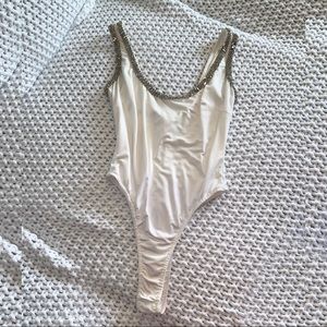 House of CB diamond body suit
